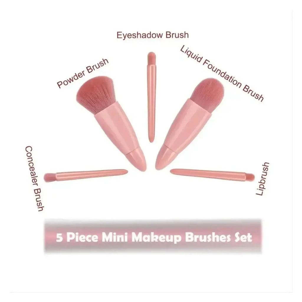 Travel Makeup Brush Set