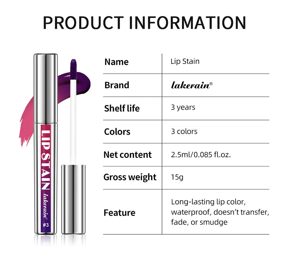 Peel Off Lip Stain Reveal Long Lasting