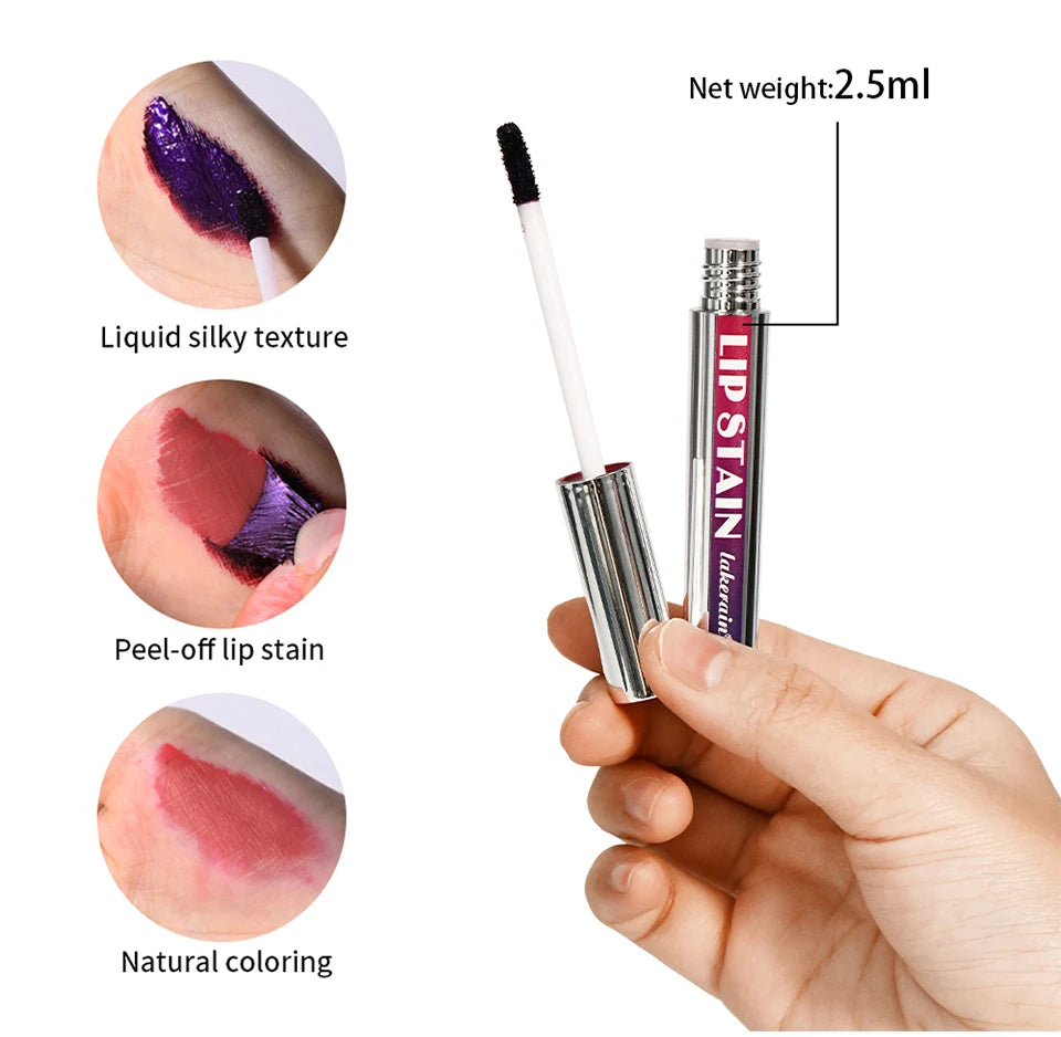 Peel Off Lip Stain Reveal Long Lasting